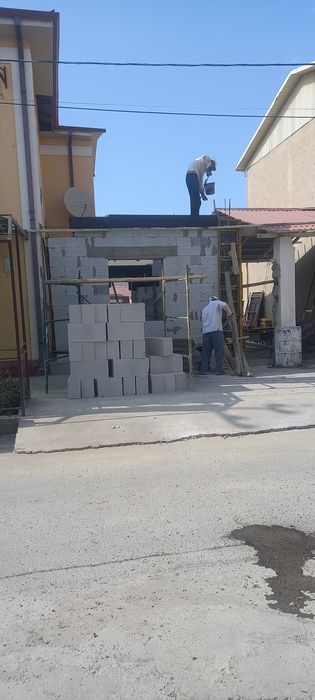 Qurilish ishlarini qilamiz ishimizga Javob beramiz