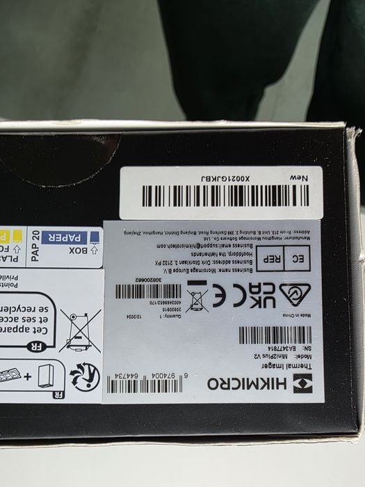 Camera cu termoviziune HikMicro Mini2Plus V2