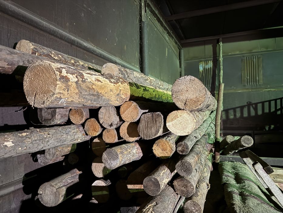 Кругляк, балка, сосна