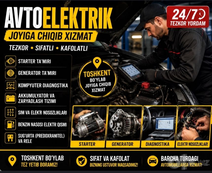 Avtoelektrik xizmatlari