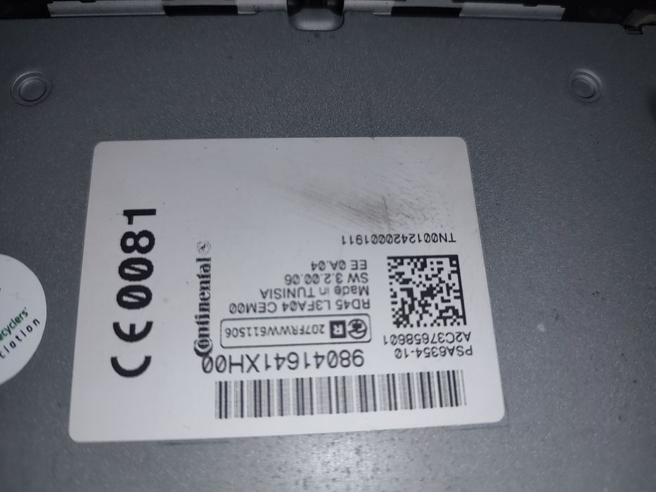 Продавам радио за Пежо/Ситроен RD45 USB, RT3 радио, Bluetooth