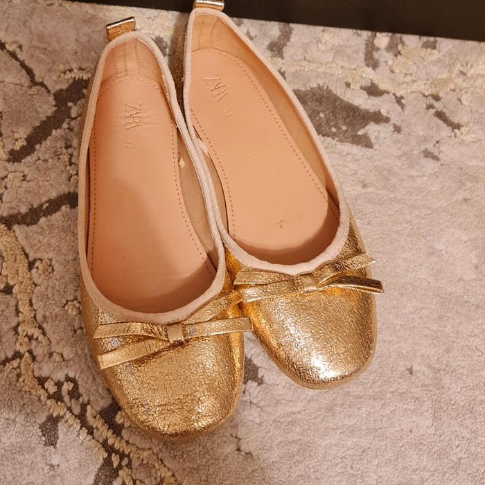 Sandale noi, din piele naturala Mango si Zara 30-35