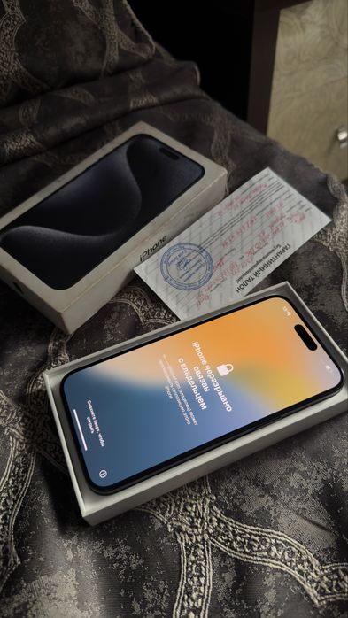Iphone 15 pro max 256gb
