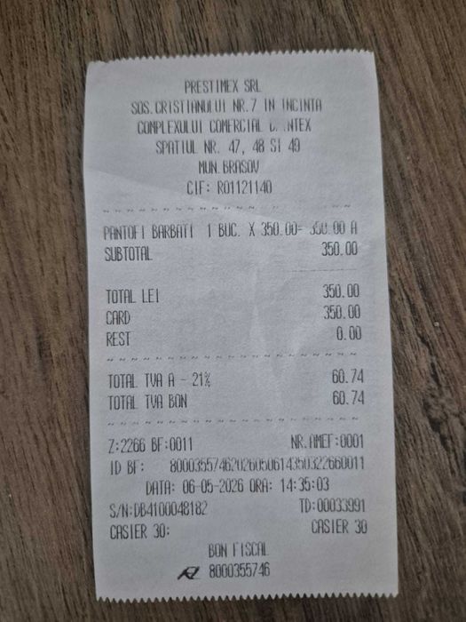 Pantofi barbatesti eleganti, maro - aproape noi