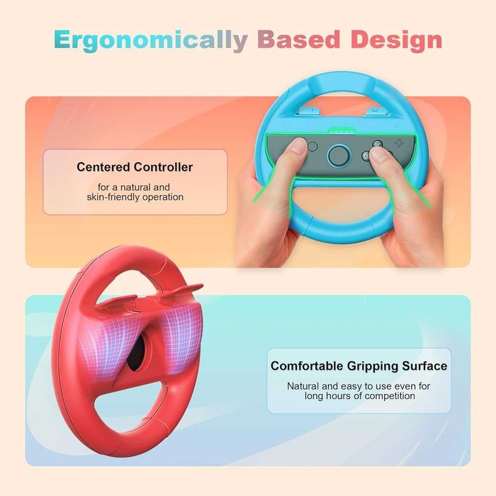 Волани за Nintendo Switch 2 Joy-Con комплект 2 броя Mario Kart