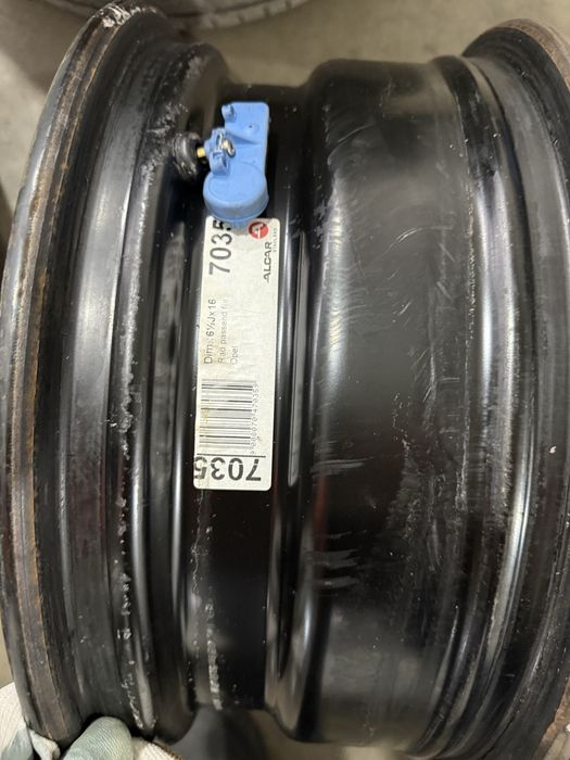 Jante oțel R16 opel astra K 5x105 cu senzori