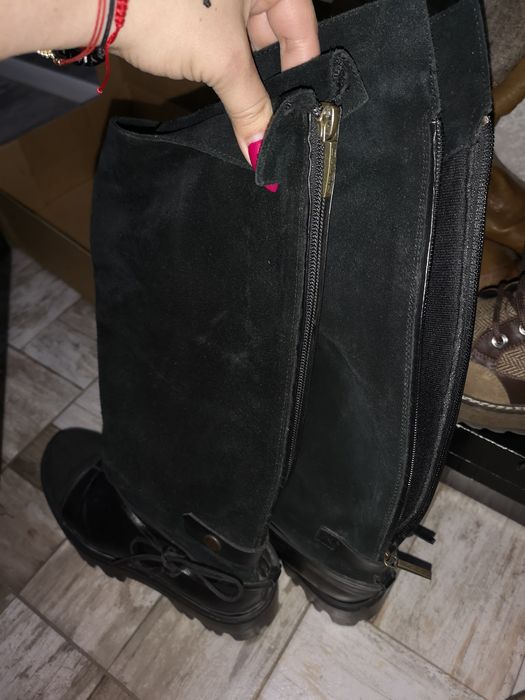 Боти ботуши естествена кожа Daris