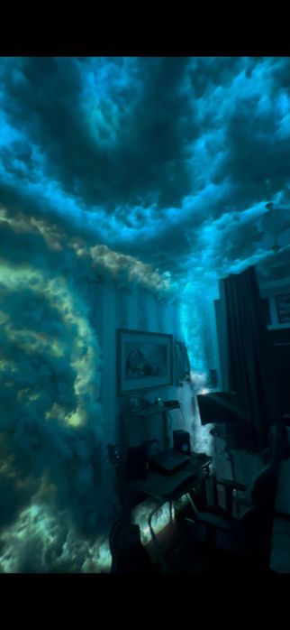 Потолок дикаративные Облака с ледом