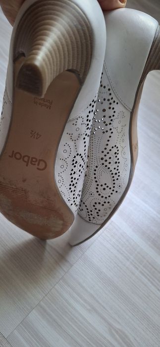 Pantofi piele dantelată GABOR