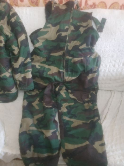 Костюм камуфлированной теплый