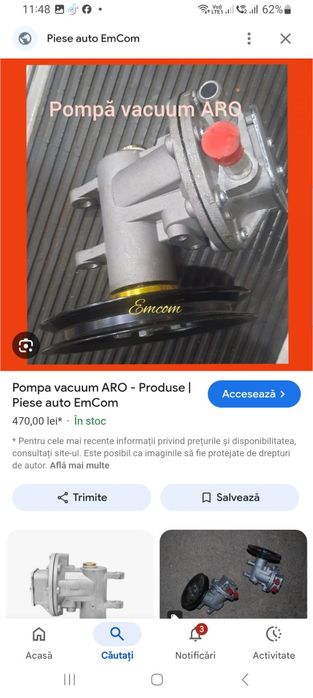 Piese aro 243..Detali la telefon