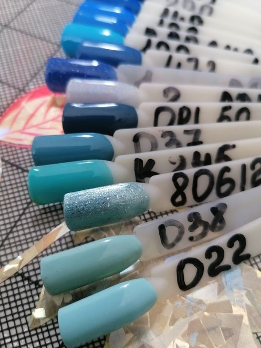 Продам гель лаки синих оттенков