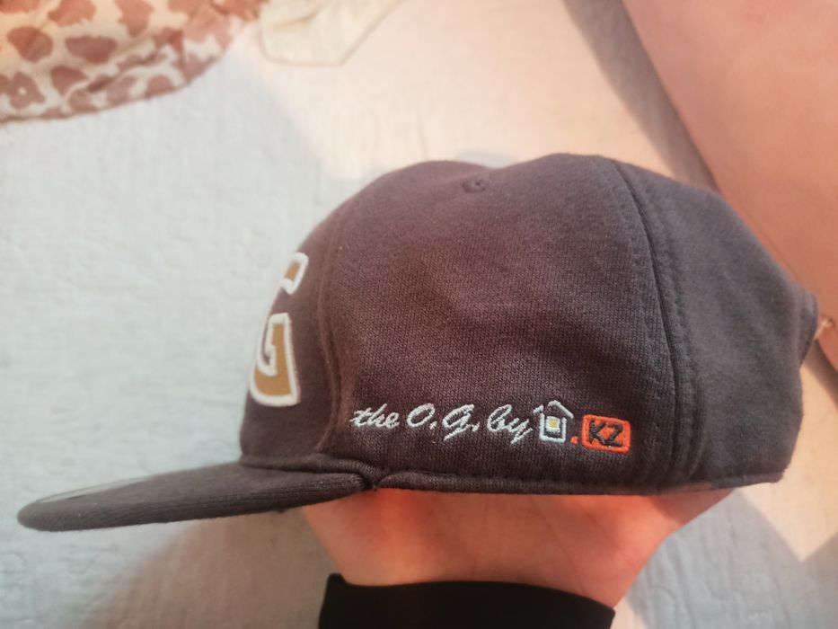 Бейсболка GGG, Dark gray/Gold