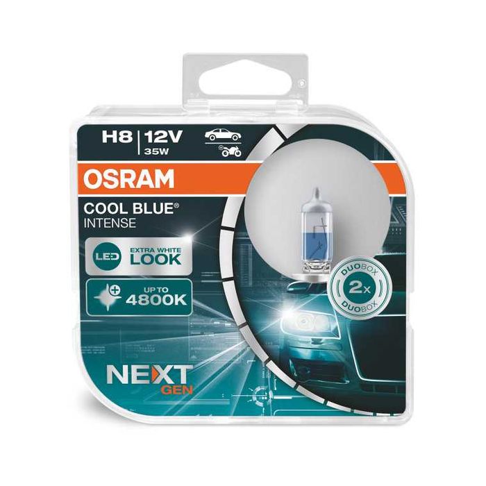 Автомобилни крушки Osram COOL BLUE INTENSE +100%  H1/H4/H7/H8/H11...