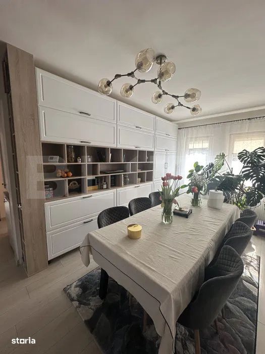Apartament de vanzare, cu 3 camere, 85 mp, mobilat cu parcare inclusa — fotografia 3