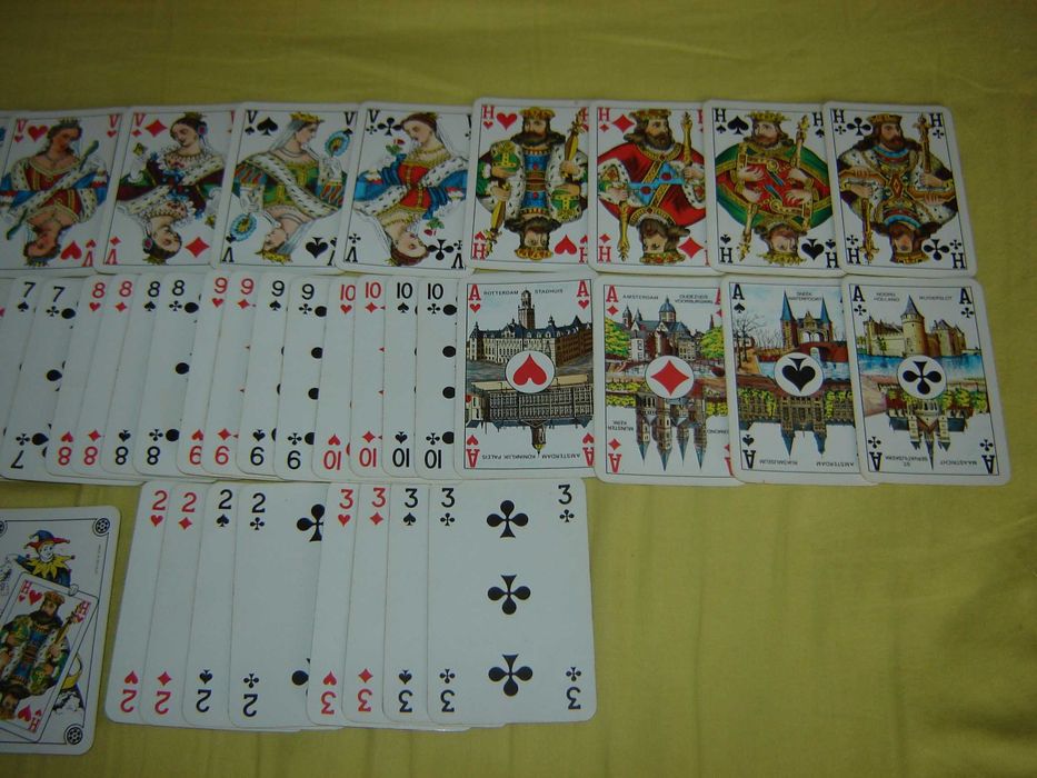 Carti de joc Made in Belgia noi anii 90