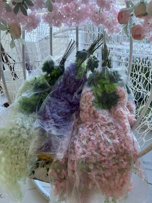Глицинья искуственные цветы