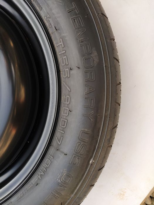 Roata rezerva slim Nissan X TRAIL Qashqai 155/90/17 Mazda kia 5x114