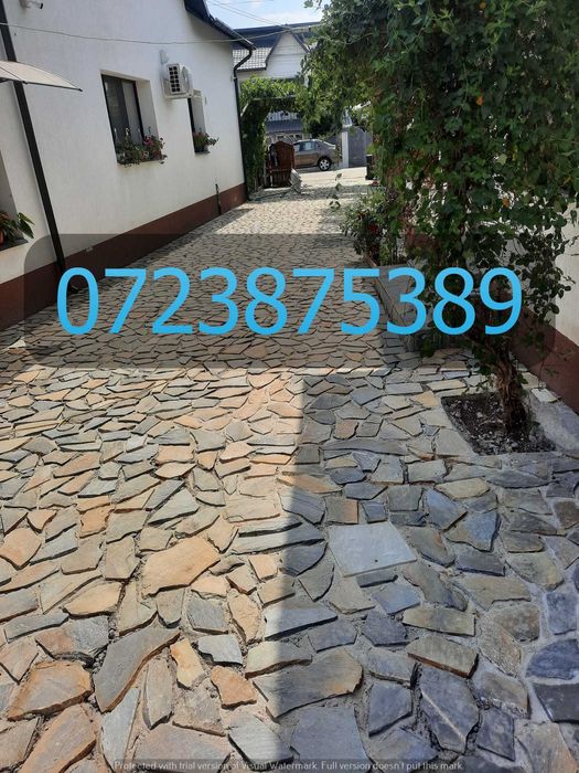 Piatră Naturală de Munte pentru Pavaje de Trafic Greu