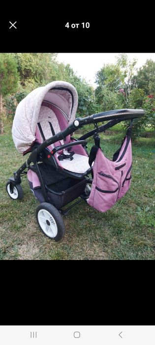 Бебешка количка с два коша