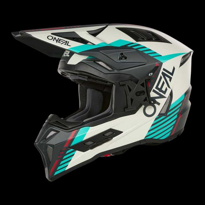 Ендуро каска O'NEAL EX-SRS QUIN Gray Teal Размери: XS,S,M,L,XL,2XL