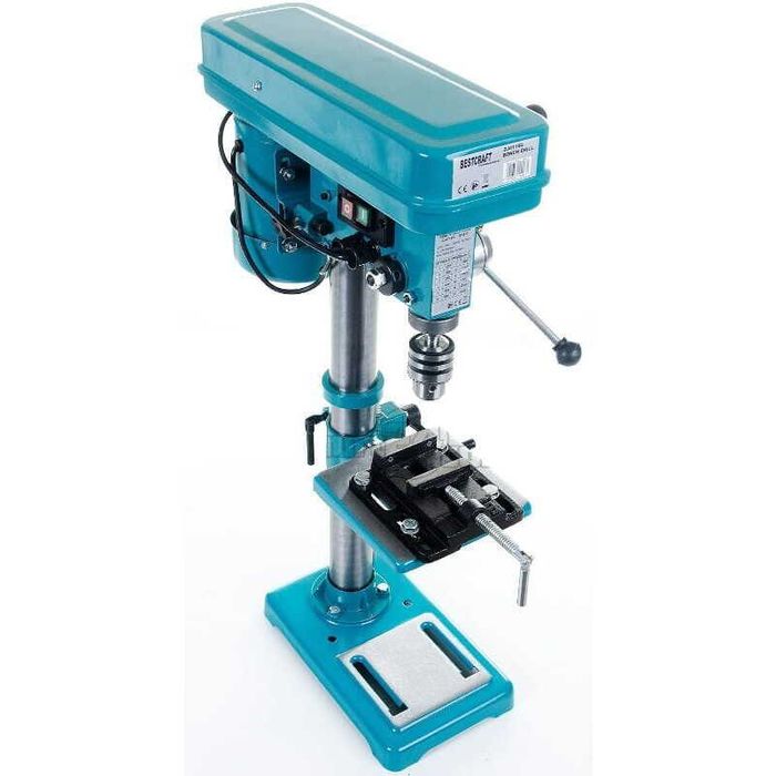 Masina de gaurit fixa cu coloana, de banc, 1450 W, 12 viteze, Kraft