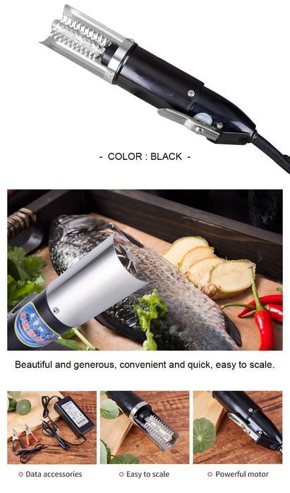 Електрическа Машинка за чистене на риба, чистене на люспи