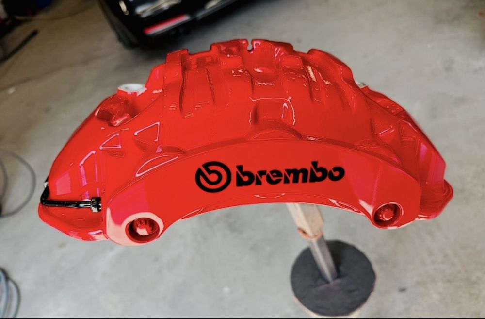 Пълен комплект спирачни апарати Brembo om Porsche Cayenne 958