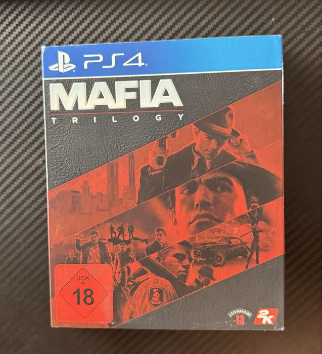 Mafia Trilogy PS4  перфектно състояние 3 диска