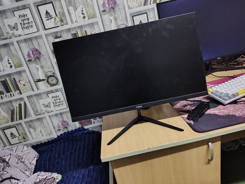 Моник на ПК 100 герц