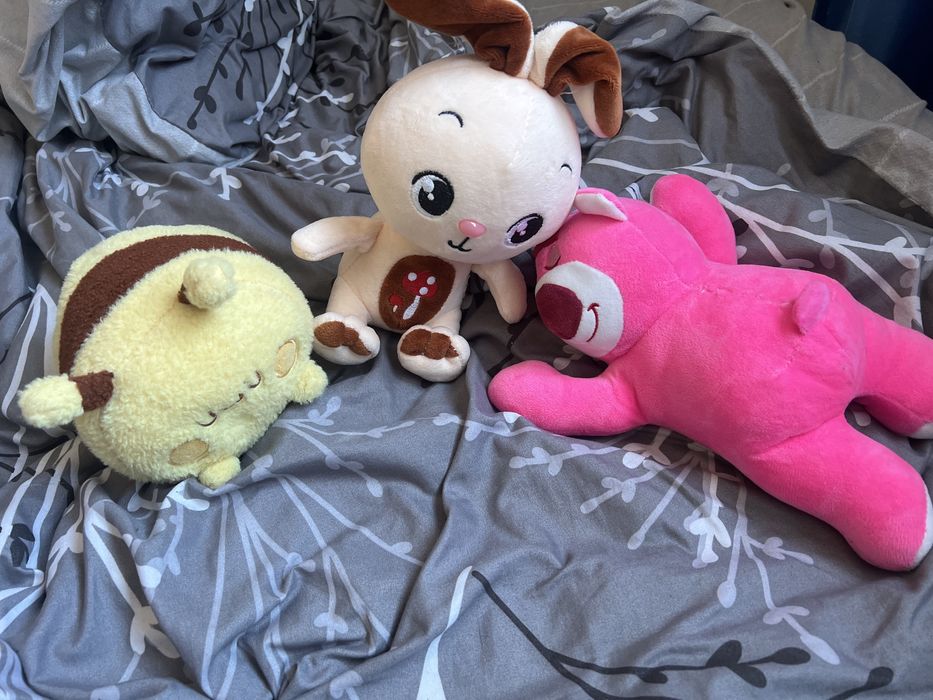 Мягкие игрушки 3 штуки