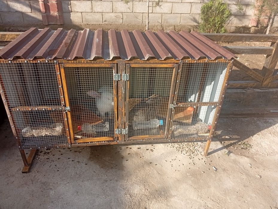 Клетка для кроликов для куры делаю