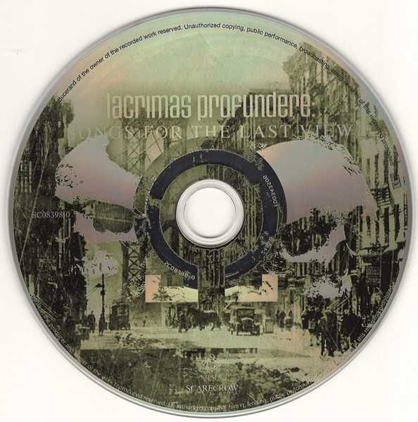 CD Lacrimas Profundere - Songs For the Last View (2008)