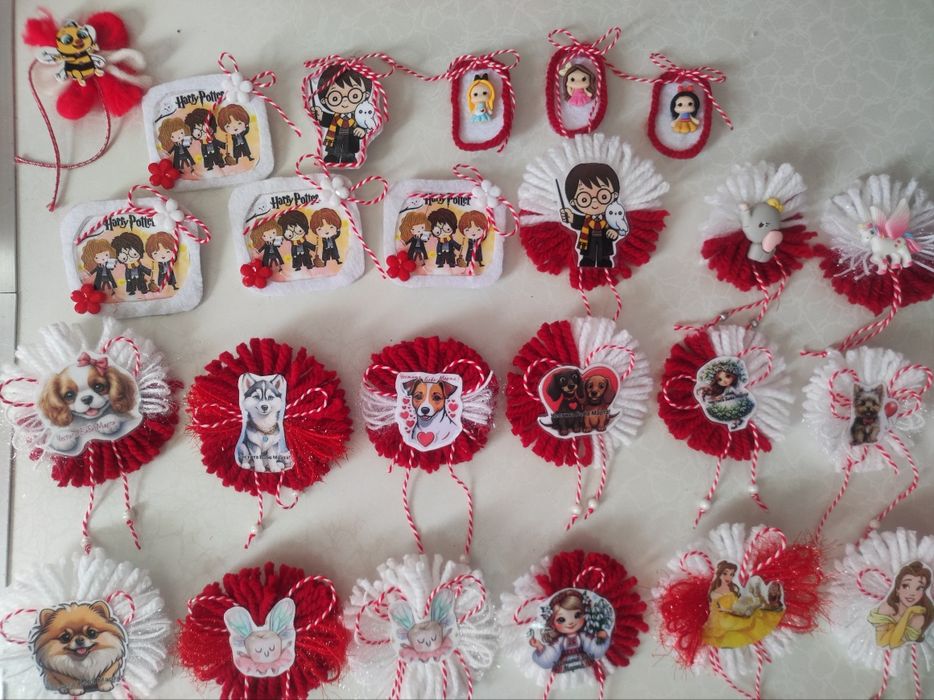 Мартеници за възрастни,деца и домашни любимци