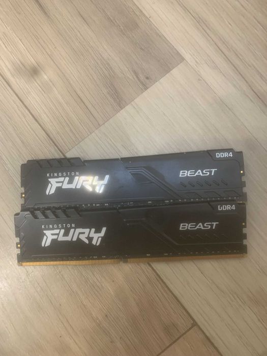 Memorie Kingston FURY Beast 32GB DDR4 2666MHz CL16 Dual Channel Kit