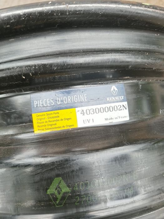 Метални джанти 16 цола 5х114'3- Нисан кашкай ,Juck