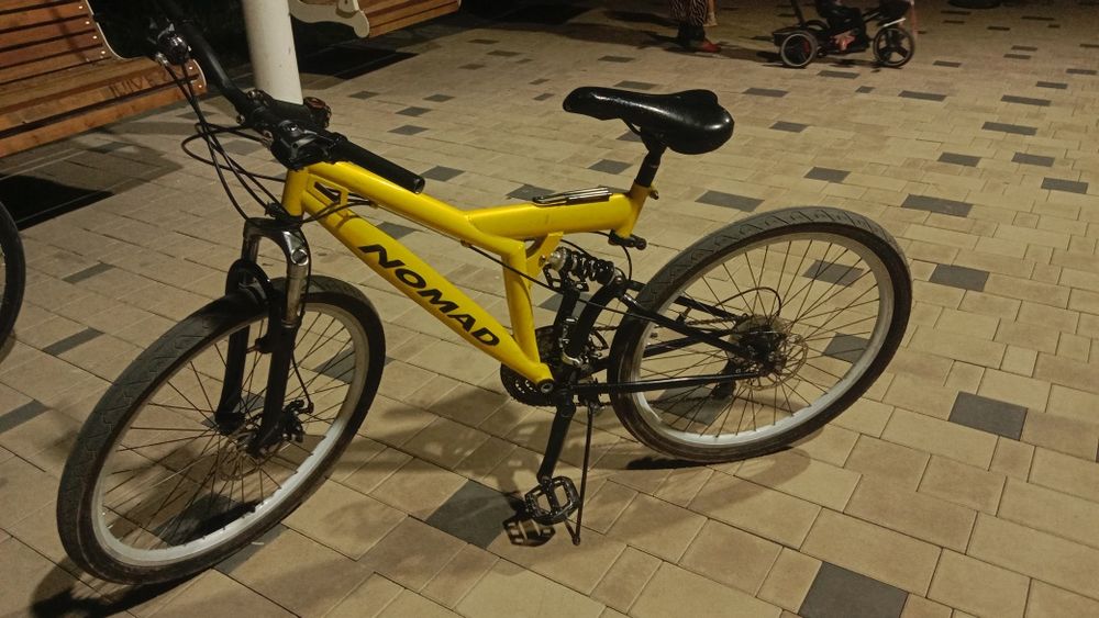 Велосипед, двухподвесный