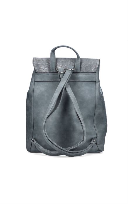 Rucsac/Geantă multifuncțională Rieker (gri/albastru cu efect metalic)