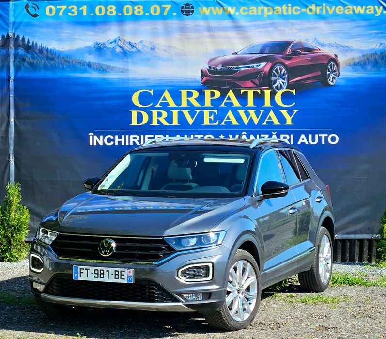 Volkswagen T-Roc panorama..dsg..culoare bi tone.interior si exterior