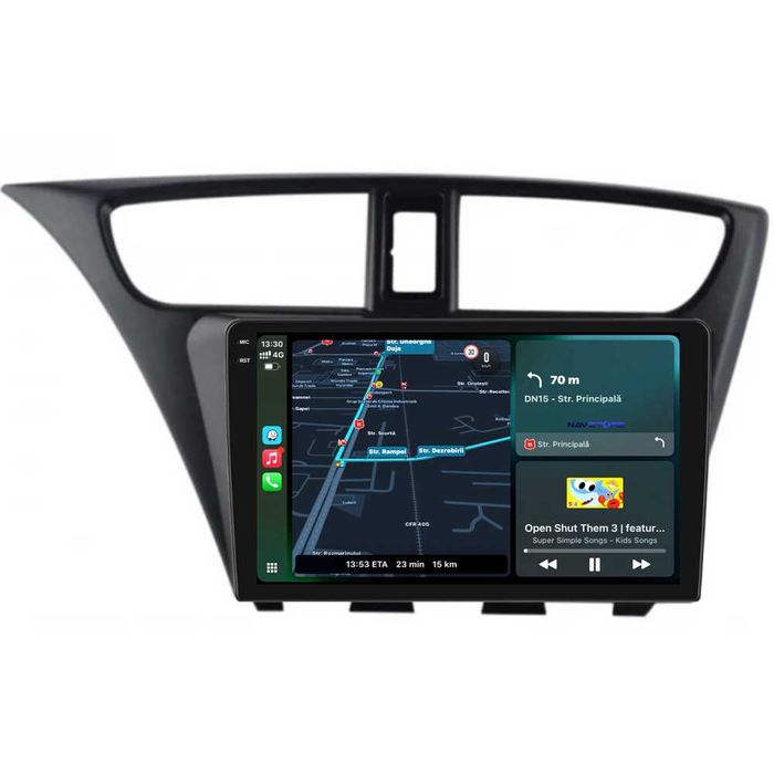 Navigatie Dedicata Honda Civic (2011-2017), 9Inch, Bluetooth,Carplay