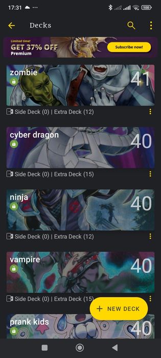 Продавам голяма Yu-Gi-Oh колекция