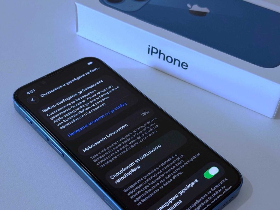 Бартер! iPhone 13 Mini Blue (Син)