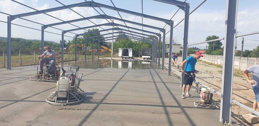 Щампован бетон - Шлайфан бетон, ресан бетон