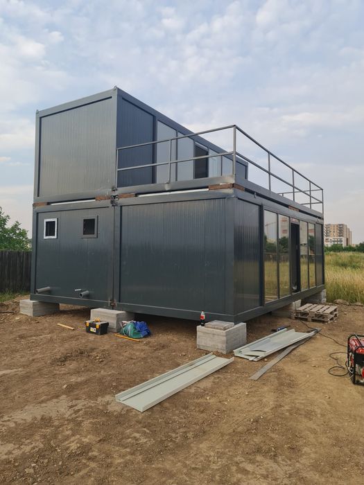 Vând Containere Modulare Birouri Magazine Fast-food cafenea vitrina sanitare locuit