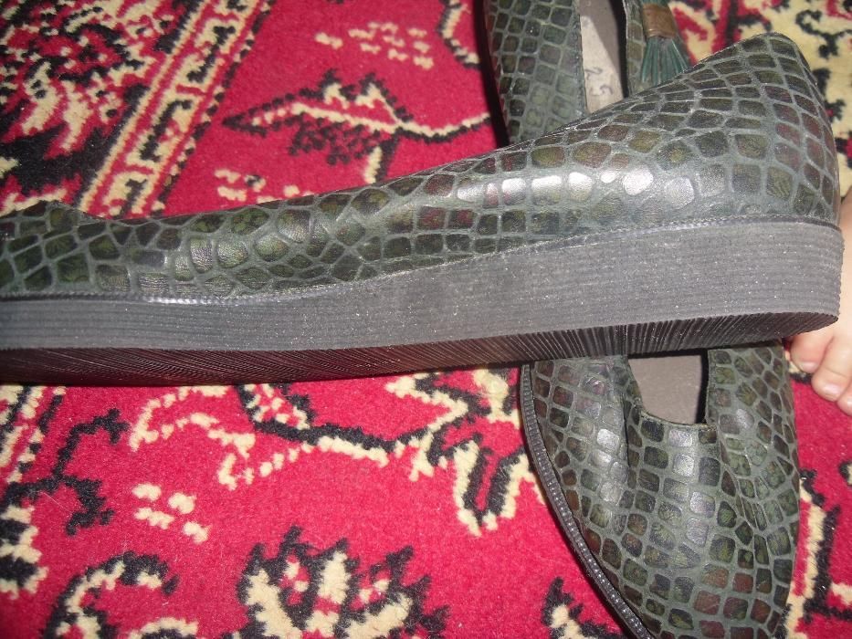 pantofi noi piele naturala