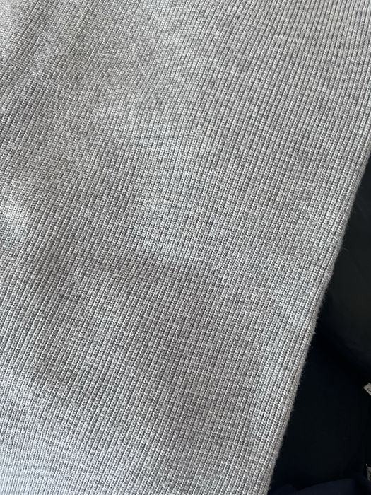 Длинная серая юбка