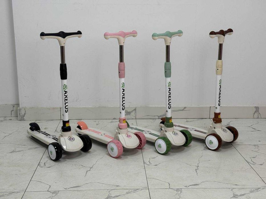 Самокат детский 3-колесный TOPEMOUNT, музыкальный