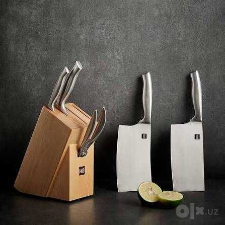 Набор ножей Xiaomi Huo Hou Nano Knife (HU0014, черный)