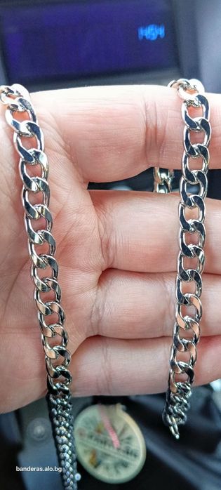 К-т Верижка/ланец/ и Гривна от Титаниева Стомана