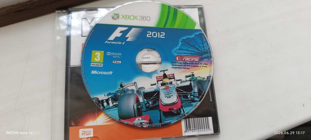Диск F1 2012 для Xbox 360 (Лицензия)